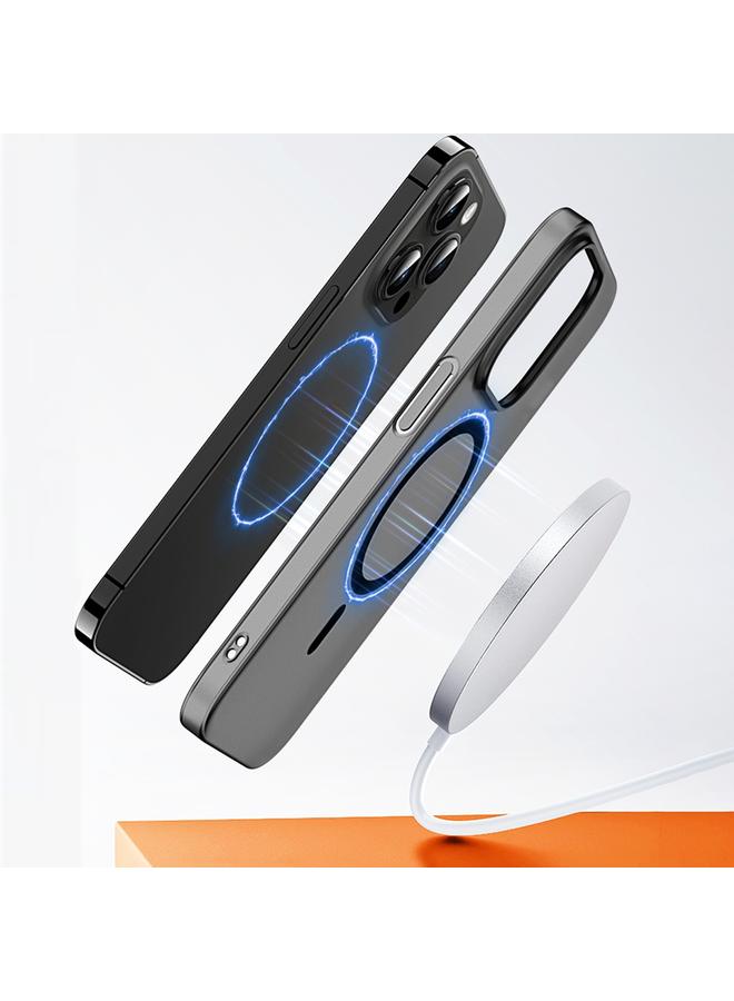 S-TOP Case For iPhone 13 Pro Max High Transparency MagSafe Ice Fog Phone Case - Image 3
