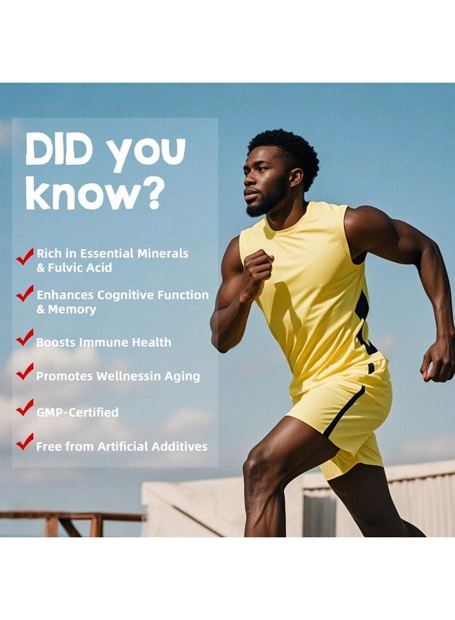 BIYODE راتنج شيلجيت النقي من بيود 600 ملغ | 50 حصة مع حمض الفولفيك و 85+ معدن نادر | مكمل طاقة نباتي، غير معدل وراثيًا للرجال والنساء | صيغة أيورفيدا القديمة - Image 5