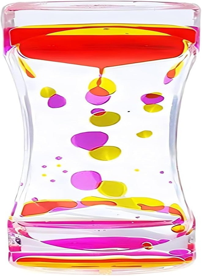 PiyuBind 2 Pack Liquid Motion Bubbler Timer - Sensory Calming Fidget Toy for Kids, Teens & Adults - ADHD Autism Anxiety Relief, Colorful Hourglass Desk Decor Stress Reliever, Visual Relaxing Toy - Image 1
