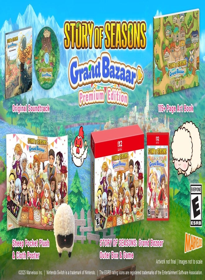 Xseed Games Story of Seasons Grand Bazaar Premium Edition Nintendo Switch 2 - Image 2