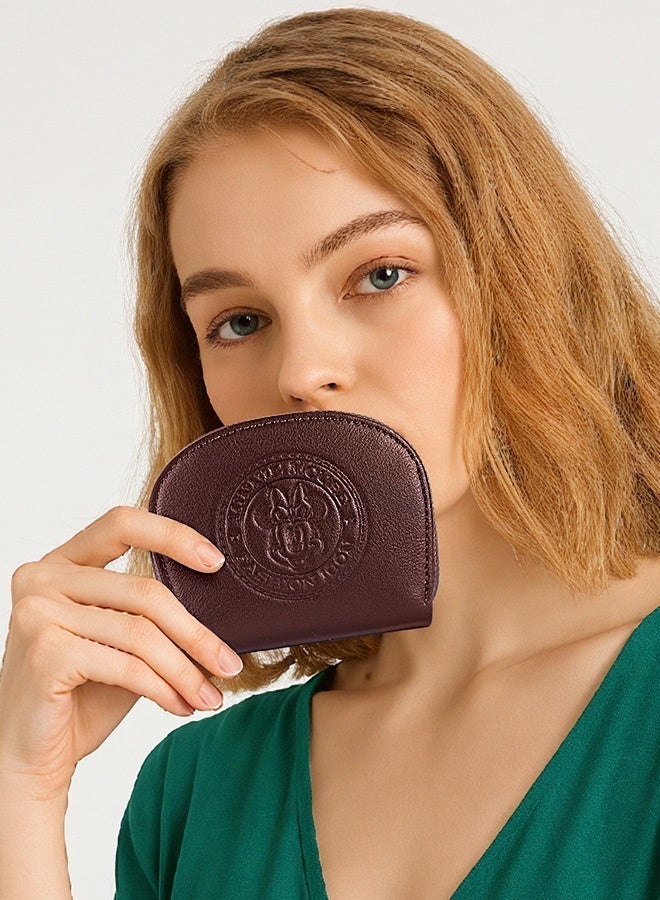 Disney Minnie Mouse Card Holder, Card Case, Women's Cartoon Wallet, Coin Purse, Zipper Closure - Image 2