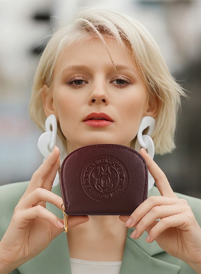 Disney Minnie Mouse Card Holder, Card Case, Women's Cartoon Wallet, Coin Purse, Zipper Closure - Image 3