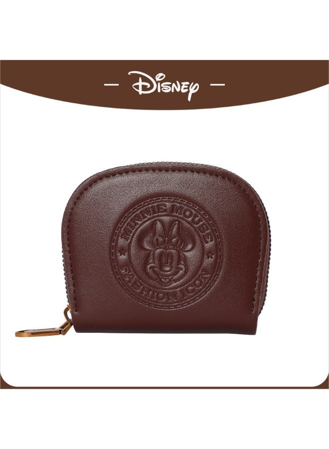 Disney Minnie Mouse Card Holder, Card Case, Women's Cartoon Wallet, Coin Purse, Zipper Closure - Image 5