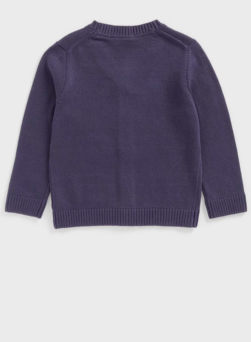 mothercare Navy Knitted Cardigan