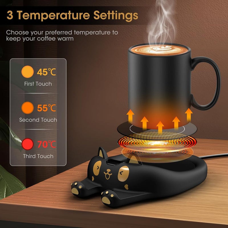 MQFORU Coffee Mug Warmer，Tea Cup Warmer for Office Desk - Image 3
