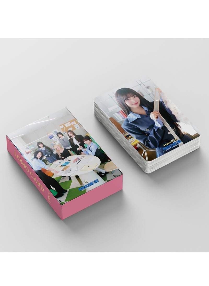 EHOME - 55Pcs  IVE 3rd OFFICIAL FAN CLUB DIVE' [IVE SCOUT] Lomo Card - Image 1