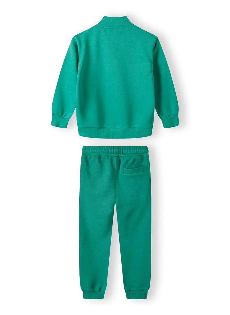 MINOTI Baby Half Zip Top And Joggers Set