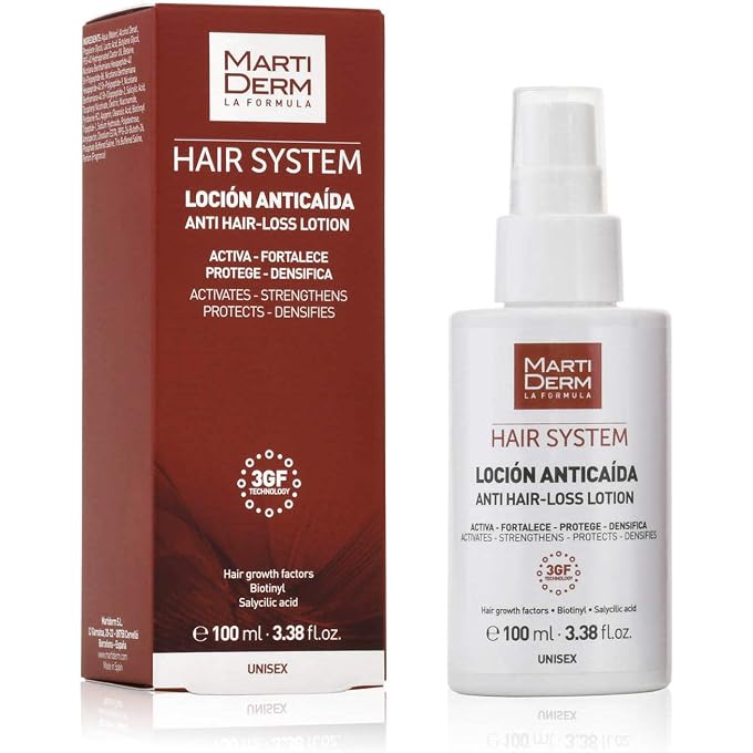 STRBOXONG Martiderm Hair System 3Gf Anti-Hair Loss Lotion Unisex 100ml - Image 1