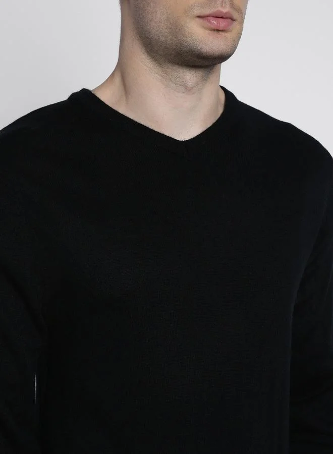 Dennis Lingo V Neck Slim Fit Sweater by Styli