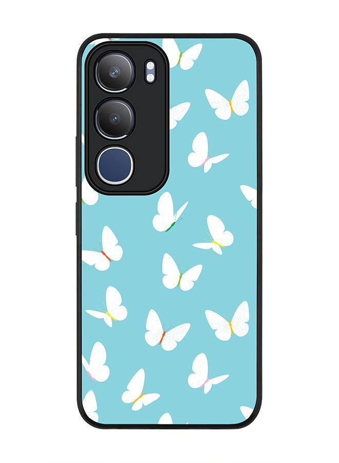 Stylizedd For vivo Y19s / Y19s Pro Case,Slim fit Camera Protection, Shockproof Thin Phone cover  - Fluttering Butterfly