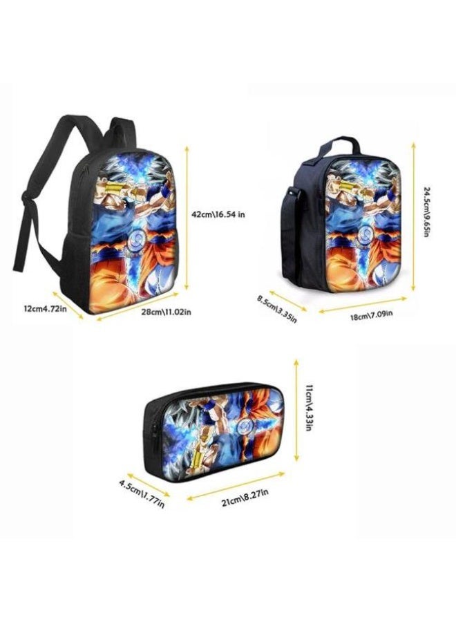 عام حقيبة ظهر مطبوعة عالمية مشتركة - مجموعة حقائب ظهر من ثلاث قطع (متوفرة للطلاب والأطفال والأصدقاء في النزهايات وتسلق الجبال وما إلى ذلك) - 84 - Image 4