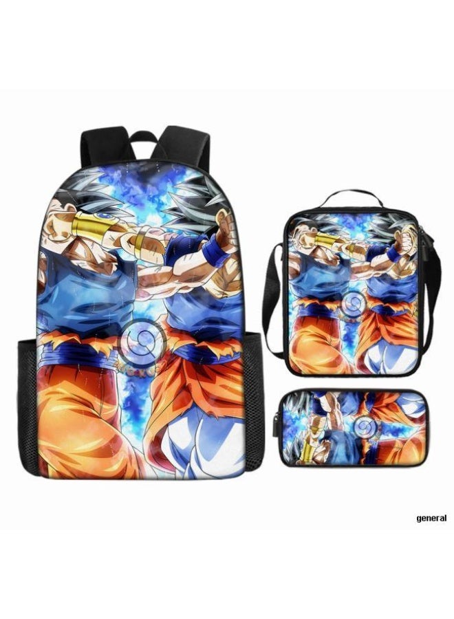 عام حقيبة ظهر مطبوعة عالمية مشتركة - مجموعة حقائب ظهر من ثلاث قطع (متوفرة للطلاب والأطفال والأصدقاء في النزهايات وتسلق الجبال وما إلى ذلك) - 84 - Image 1