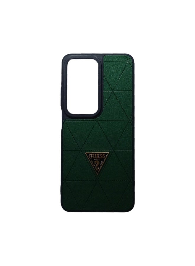 Phone Back Cover leather for  Oppo A80 5G green - Image 1