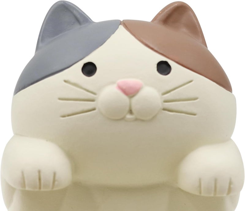 Khazna Kitten Phone Holder, Cute Cell Phone Stand, Universal Smartphone & Tablet Holder, Multifunctional Desk Organizer, Modern Neutral Color Style - Image 4