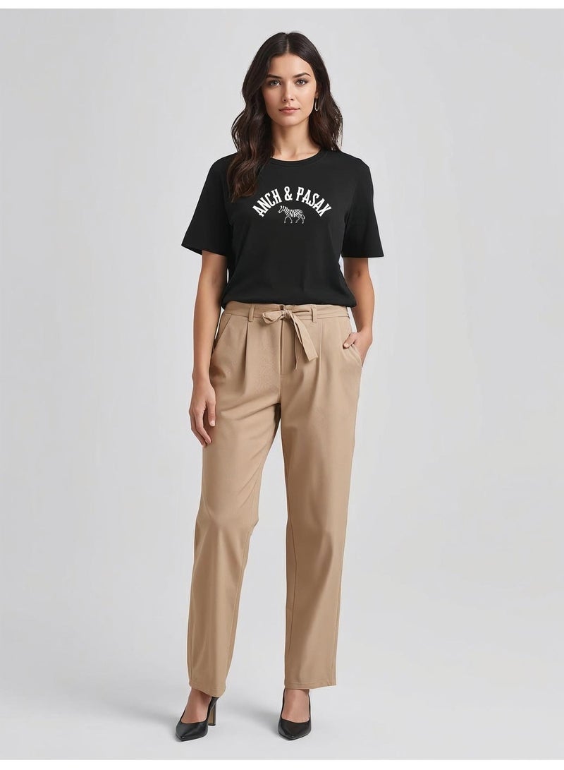 Anch & Pasax The Zebra Elegance –signature logo - T-Shirt for Men & Women | Available in Regular Fit | iconic logo | 100% Premium Cotton | Designed in UAE | 200 GSM | Soft Feel | Breathable | Mood-Based Daily Wear | Casual Essential | Unisex Designs - Image 3