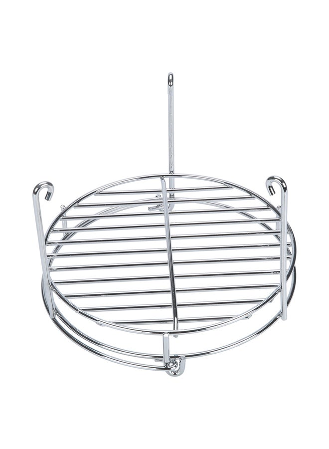 AL SANIDI Stainless steel Mandi mesh for pressure cooker, Mandi pot grille, Silver, Size 20 Cm - Image 4