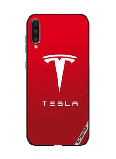 Protective Case Cover For Samsung Galaxy A50/A50s Tesla Design Multicolour