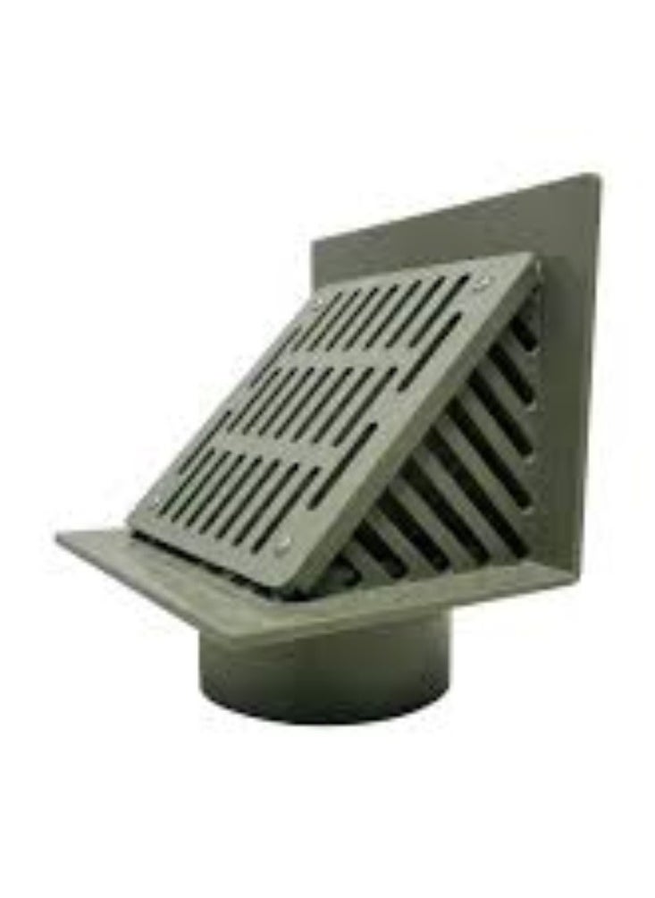 KNP - KNP Rain Outlet Pyramid UPVC Pipe Fitting (4 Inch) is designed to enhance the drainage of rainwater from roofing systems. - Image 1