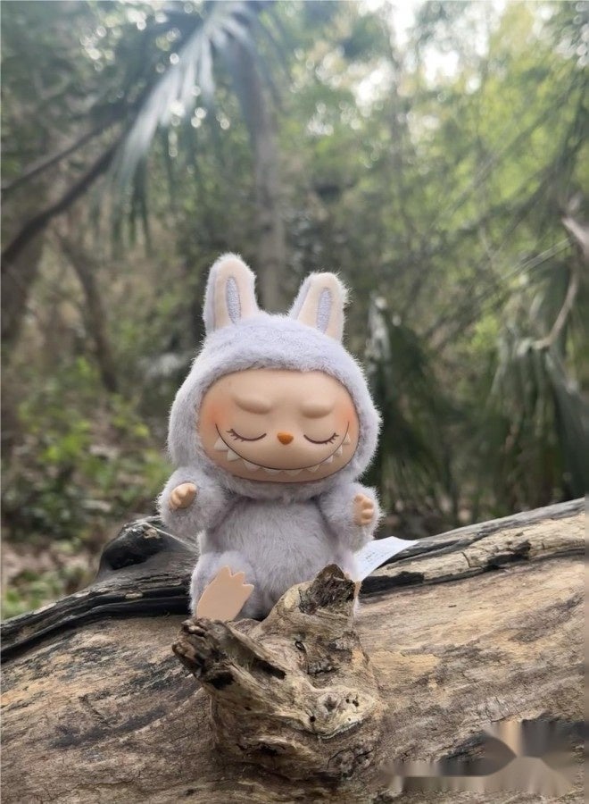 Labubu Second-Generation Sit-Down Party Series 17cm Fun Plush Vinyl Blind Box  - Image 1