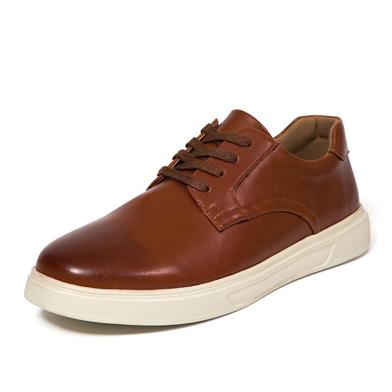 Deer Stags Men's Albany Dress Fashion Sneaker Dark Luggage 10 Wide - Image 1