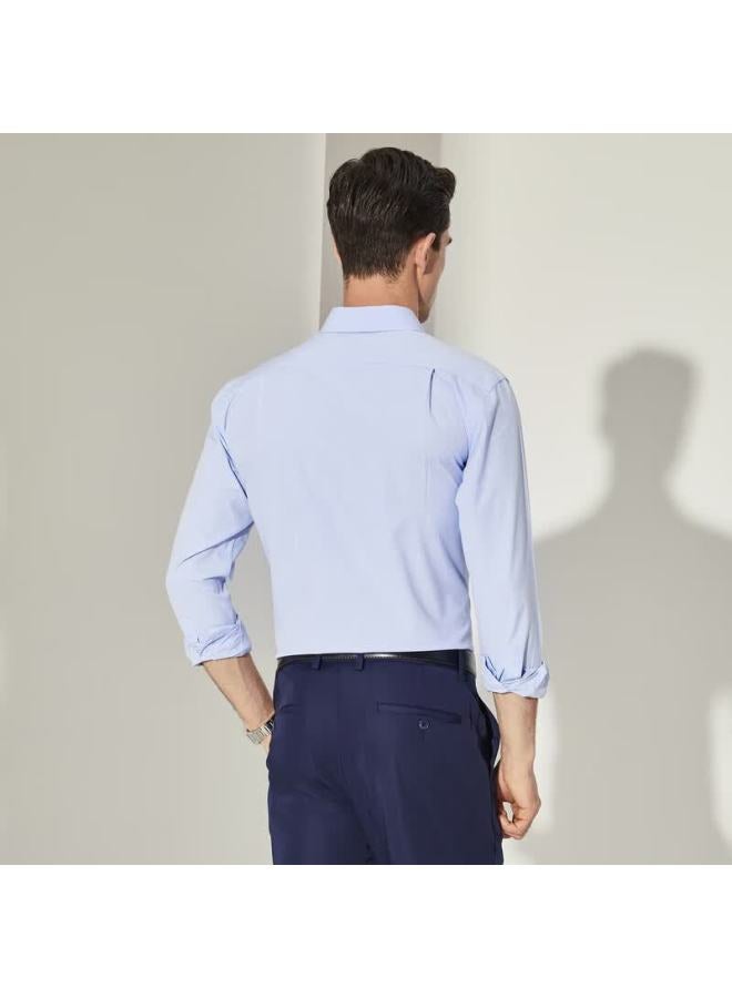 Youngor Dp Non-iron Long Sleeve Shirt Spring Wrinkle-resistant Slim Fit Comfortable Versatile Business Casual 170014 - Image 3