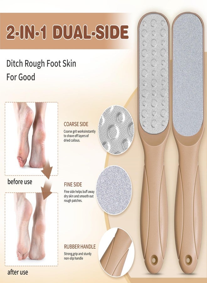 EIRNAY Coconut & Vanilla Foot Soak Set - Salts, Foot File, Scrub & Urea Cream Pedicure Supplies for Dry, Cracked Feet - Foot Spa Pedicure Kit for Women Men - Image 5