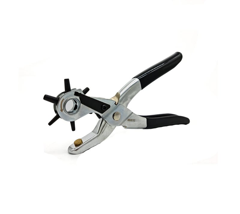 S-ZONE SZONE Leather Hole Punch Plier Rotary Hand Tool Multi Sizes for Holes 2 25 3 35 4 45mm - Image 3
