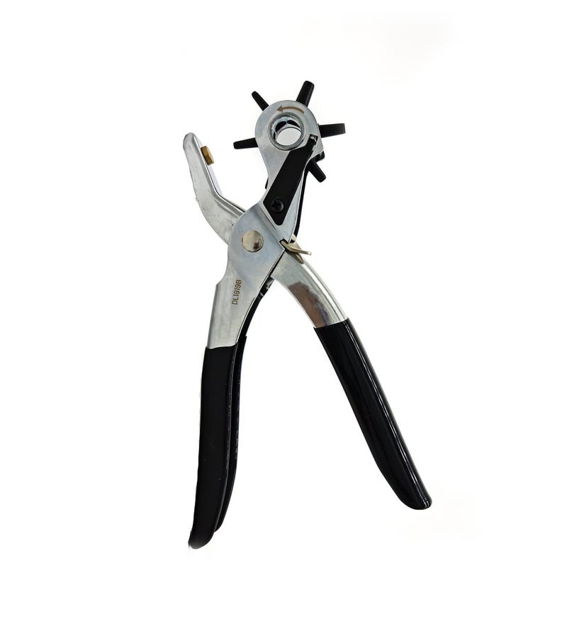 S-ZONE SZONE Leather Hole Punch Plier Rotary Hand Tool Multi Sizes for Holes 2 25 3 35 4 45mm - Image 2