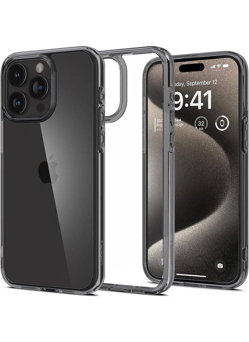 Spigen Ultra Hybrid for iPhone 15 Pro MAX Case Cover - Space Crystal  - Image 1