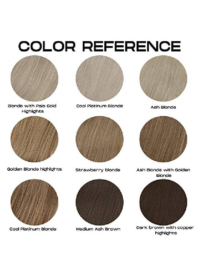 SEIKEA Clip In Ponytail Extension Wrap Around Natural Hairpiece For Women 20 Inch Straight Hair Black Brown  - Image 3