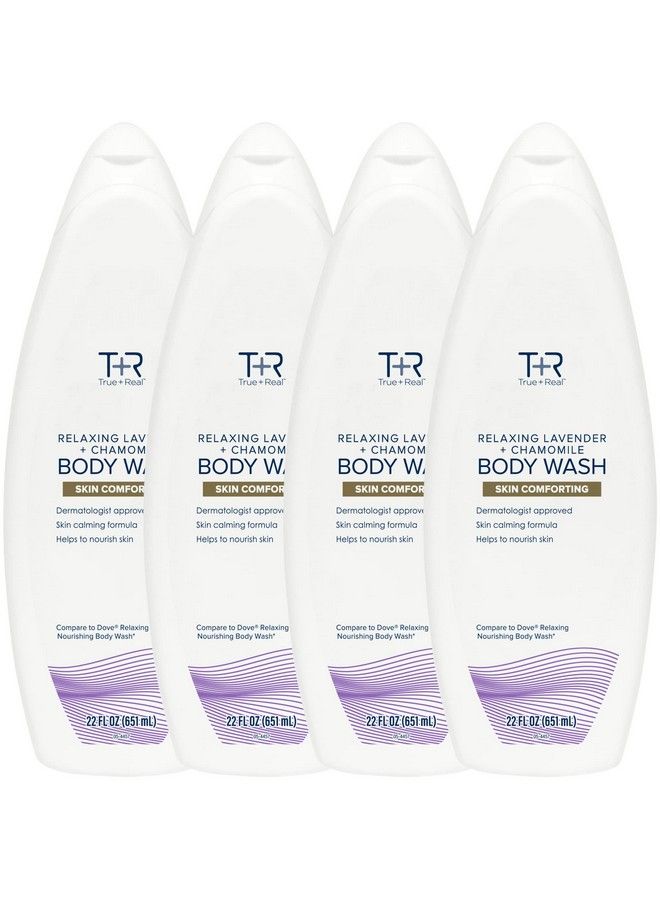 True+Real Relaxing Body Wash 22 Oz 4 Pack - Image 2