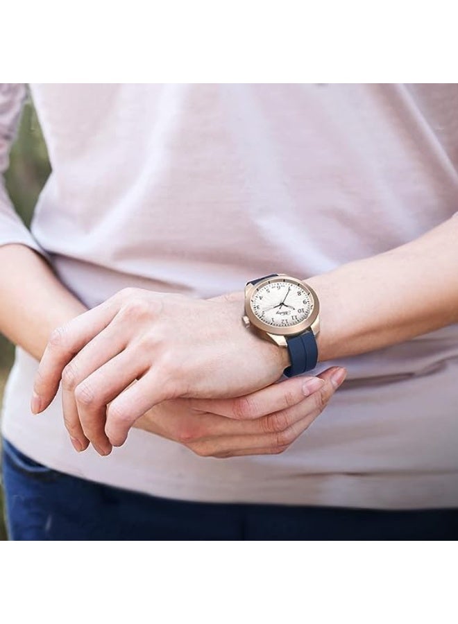 Silicone Band Magnetic Clasp 22MM Strap For Samsung galaxy watch3 45mm /galaxy 46mm/Gear S3/Huawei watch GT3 46MM/GT2E/GT2 Pro/GT GT2 46MM/Magic Watch2 46mm/Amazfit GTR - Image 4