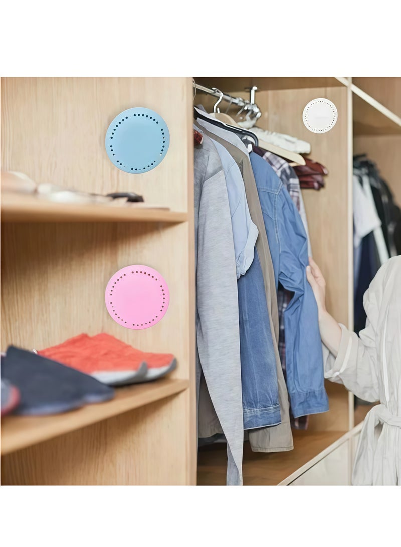 ٢٠ قرصًا معطرًا للجو برائحة الورد - مزيل روائح يدوم طويلًا للمنزل والسيارة والحمام والخزانة - مزيل روائح صلب مضغوط مع غلاف إضافي - Image 5