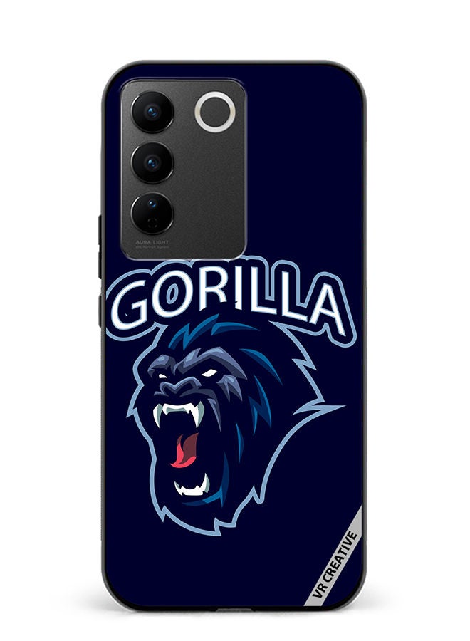 VR CREATIVE Protective Case Cover For Vivo V27e Gorilla Design Multicolour - Image 1