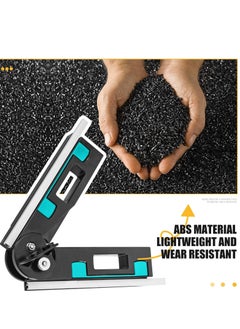 Generic Mitre Measuring Cutting Tool 2 in 1 Accurate Mitre Gauges for Saws Accurate 30 to 180° Aluminum Alloy Mitre Gauges Goniometer Mitre Angle Ruler Finder Too for Home Improvement Carpentry Work  - Image 4