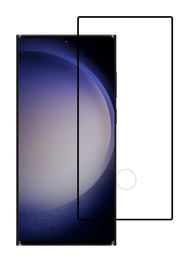 One Piece Screen Protector For Samsung Galaxy S23 Ultra 5G Tempered Glass Drop Resistant Protective Glass, Bubble-Free, Scratchproof, Hardness, Dustproof, 3D Screen Protector