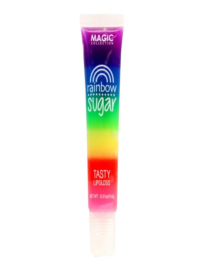 Magic 3 Pcs Rainbow Color Sugar Lipgloss - Image 2