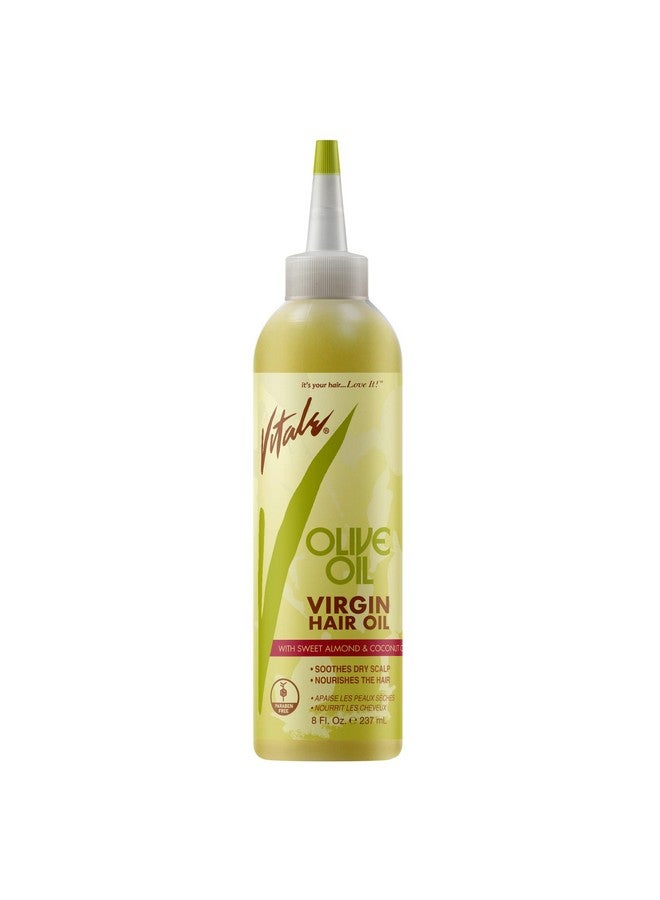 Vitale Olive Virgin Hair Oil, 7 Ounce - Image 1