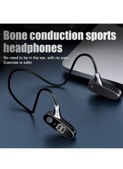 KASTWAVE Bone Conduction Headphones Bluetooth Sports Open Ear Wireless Neckphone Headset Sweatproof With Mic For Cycling Running Driving Gym  - Image 3