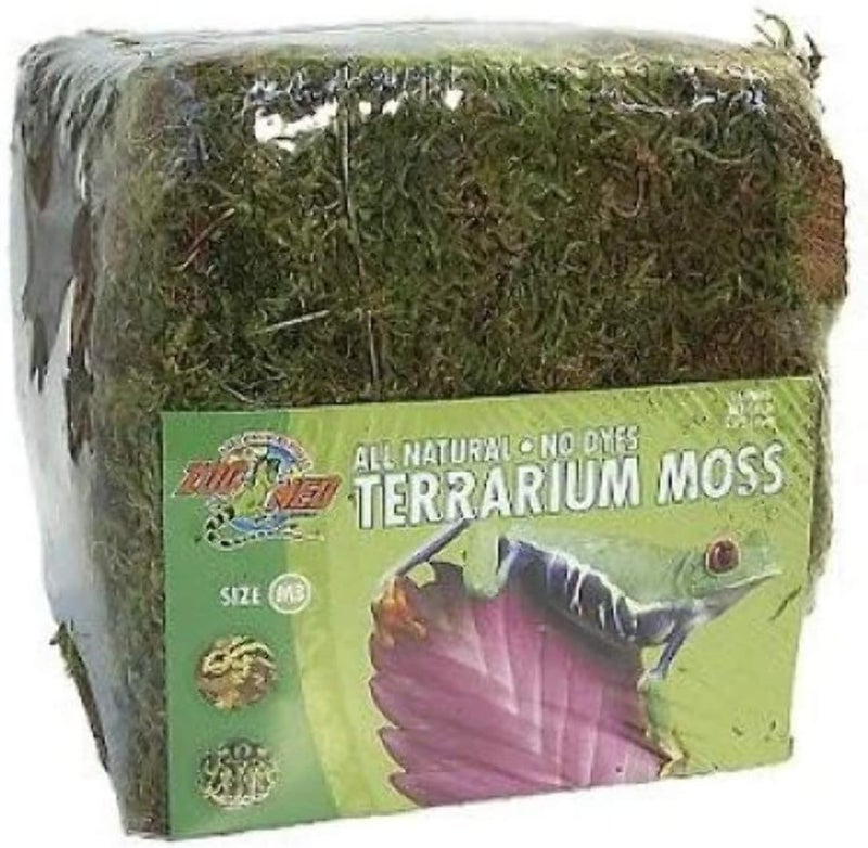 Zoo Med All Natural Terrarium Moss for Reptiles and Amphibians - Medium Size