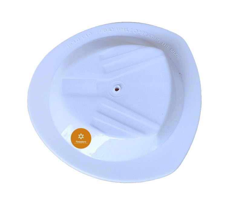 PENTASTARA Mixer GrinderMedium jar lidCap with Silicone Gasket for PREETHI Diameter 11 cm White - Image 4