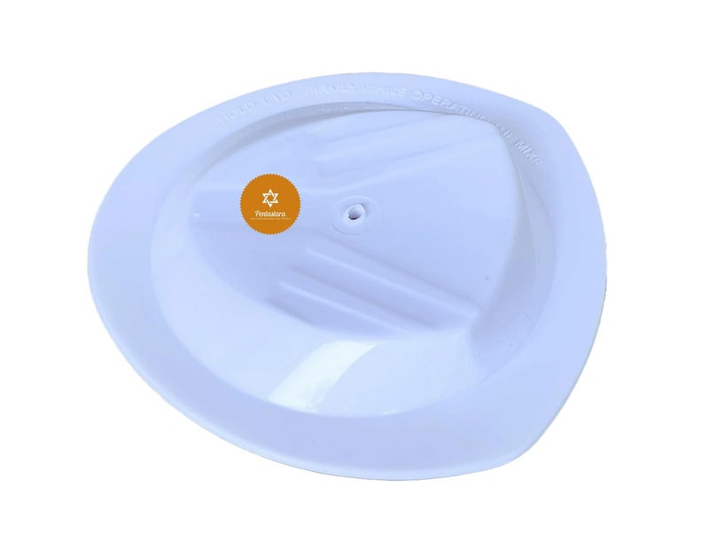 PENTASTARA Mixer GrinderMedium jar lidCap with Silicone Gasket for PREETHI Diameter 11 cm White - Image 1