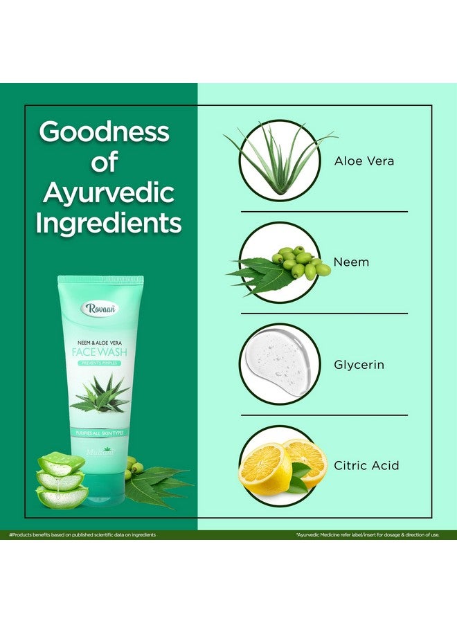 Multani Rovaan Face Wash |For All Skin Type with Neem & Aloe Vera |Get Tan Free Skin Care |100 Ml - Image 3