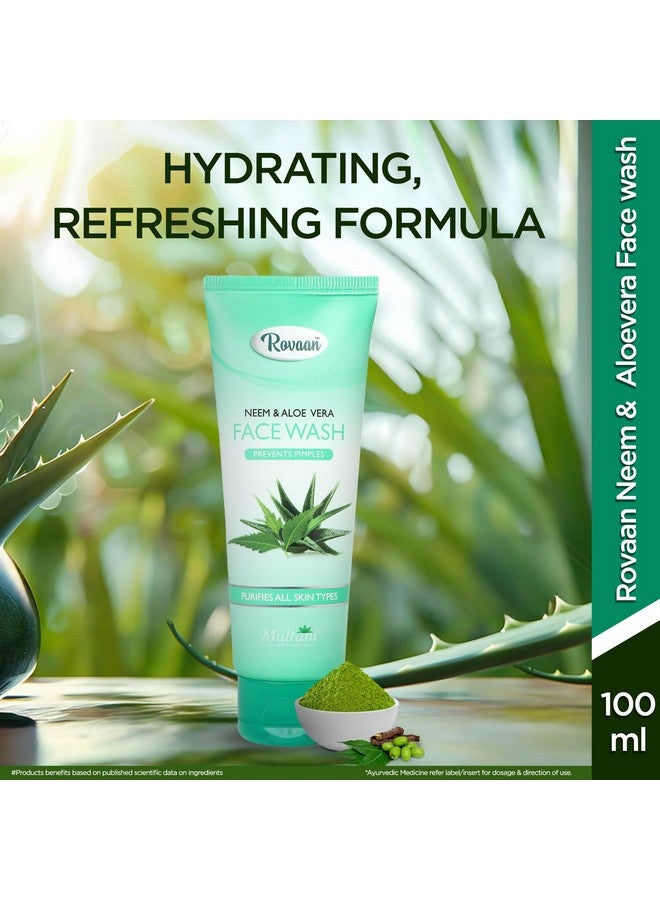 Multani Rovaan Face Wash |For All Skin Type with Neem & Aloe Vera |Get Tan Free Skin Care |100 Ml - Image 2