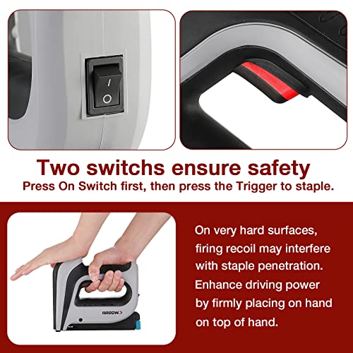 Arrow Fastener Arrow Cordless Staple Gun Kit, Electric Stapler with 3750 Pieces T50 1/4", 3/8", 1/2" Staples, for Upholstery Professional and DIY Projects, T50DCD - Image 5
