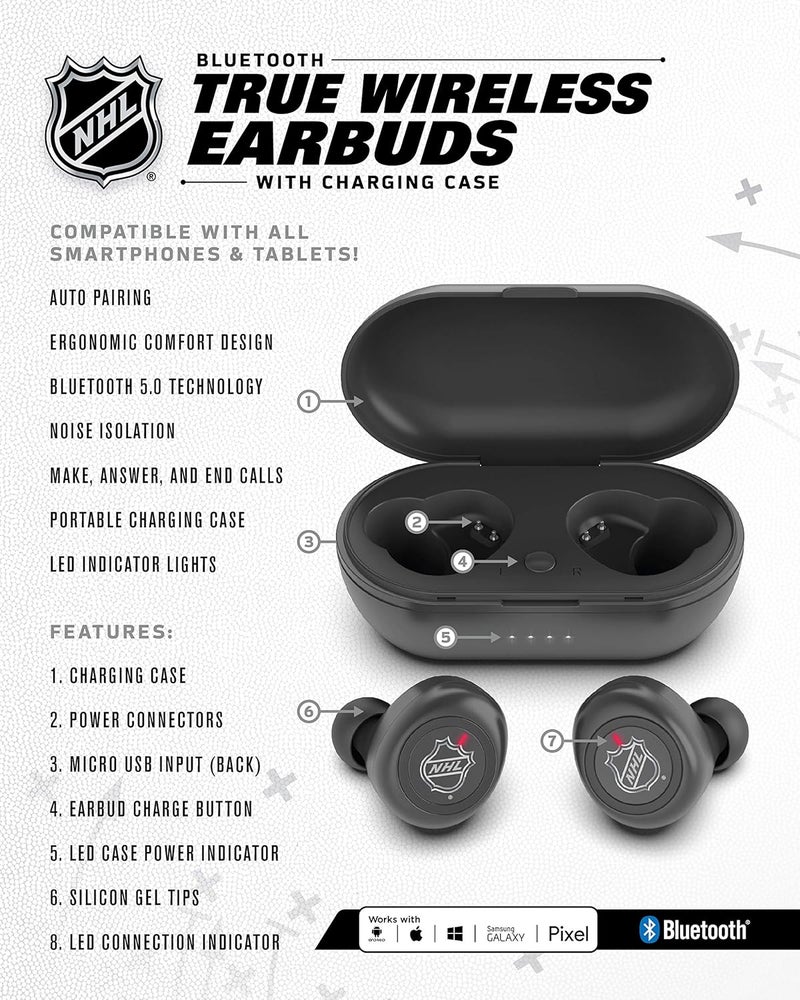 SOAR NHL Unisex True Wireless Earbuds - Image 4