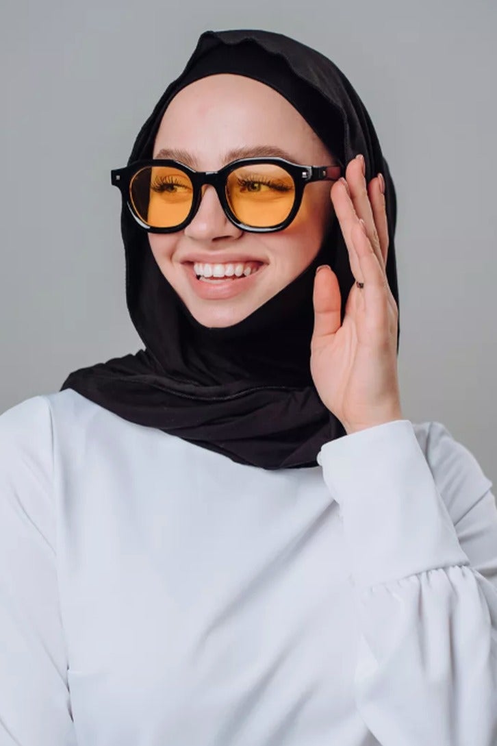Women Inner Hijab Solid Color Balaclava Headscarf With Adjustable Back Tie For Abaya Elastic Breathable Versatile Headband Turban Full Neck Hijabs - Image 1