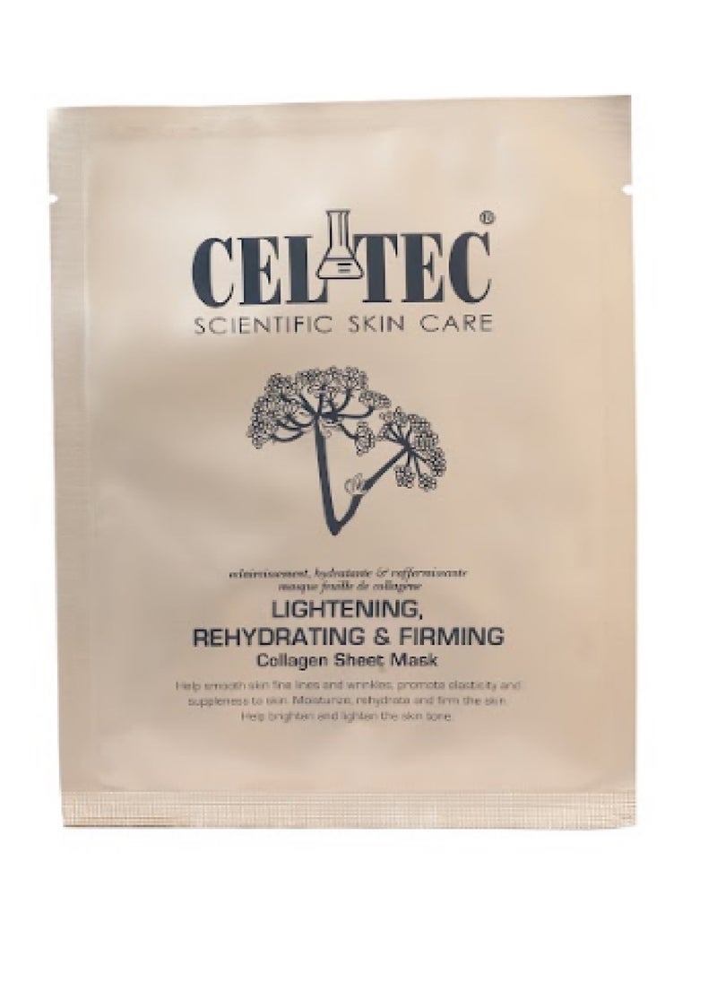 Lightening Rehydrating And Firming Collagen Sheet Mask
