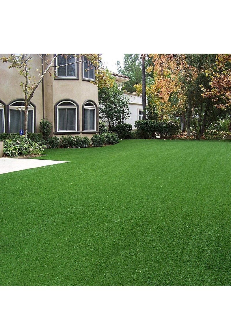 LINGWEI Artificial Grass Carpet Fake Grass Mat Realistic & Thick Turf Lawn Rug Carpet Garden Carpet Thick Lawn Pet Turf Artificial Grass Mat  - Image 2