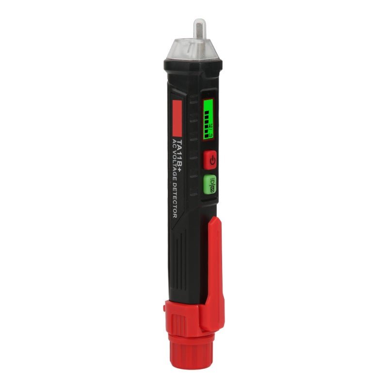 TASI Non-Contact Voltage Tester 12V-1000V AC LCD Display Test Pencil with Adjustable Sensitivity - Inductive Breakpoint Detection Probe with Flashlight for Electricians - Image 2